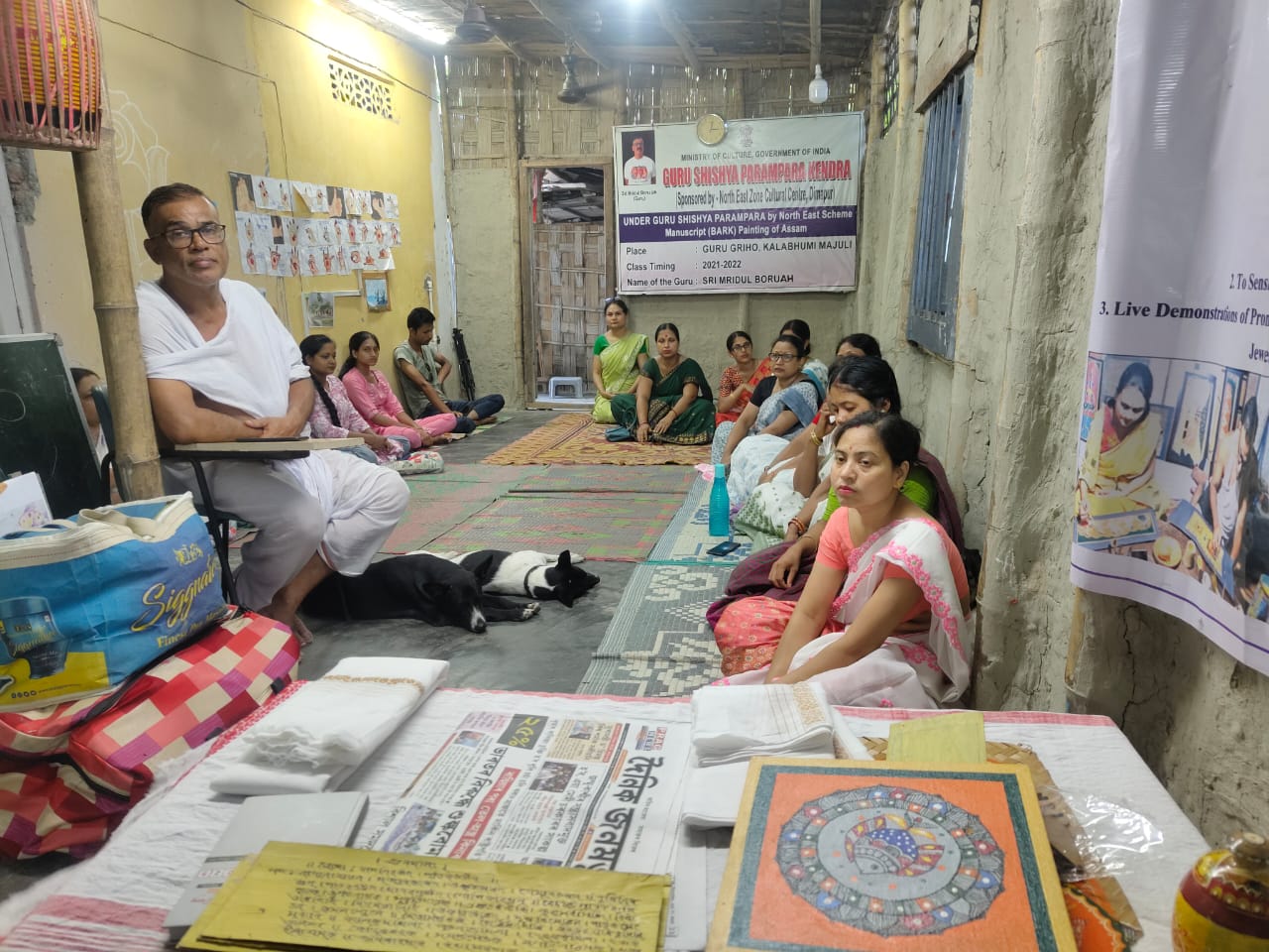 Read more about the article A Journey into Heritage: Visiting the Sanchi Pat Manuscript Painting Centre